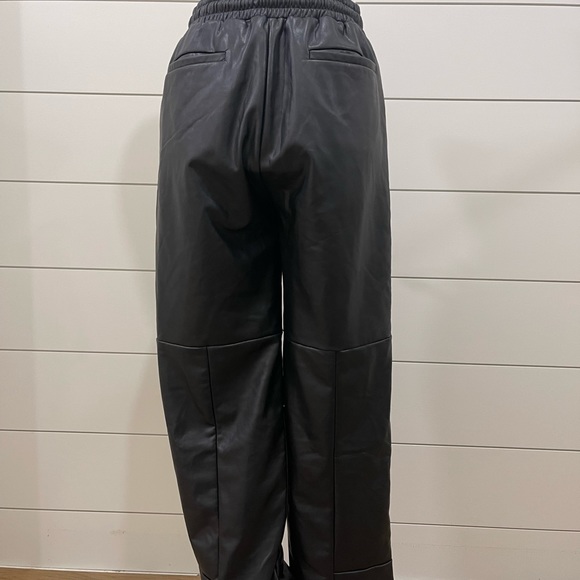 LNA Faux Leather Pants - Picture 3 of 4